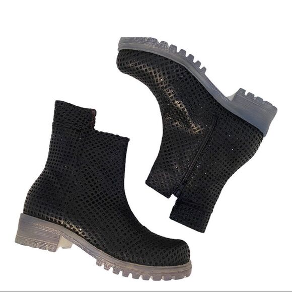 Papucei New Women’s Boots Garson Leather Black - Picture 3 of 11